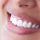 Closeup of healthy smile